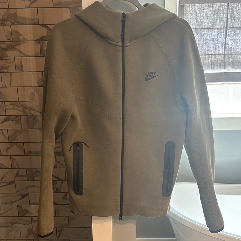 Nike Khaki Green Zip-Up Jacket